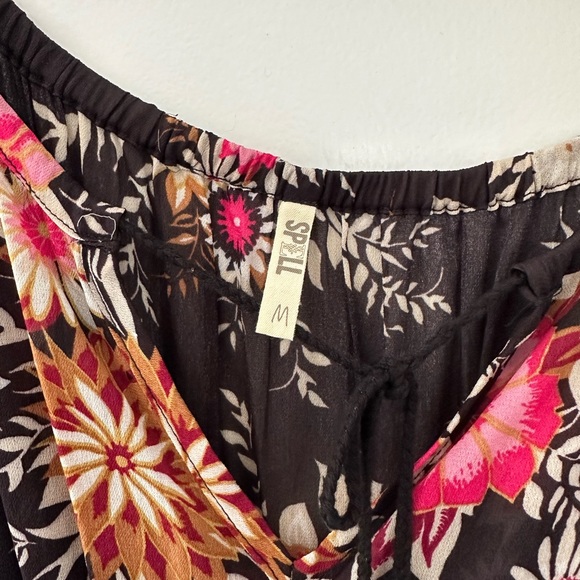 Spell Jagger Maxi Dress In Black , size M - Picture 4 of 5